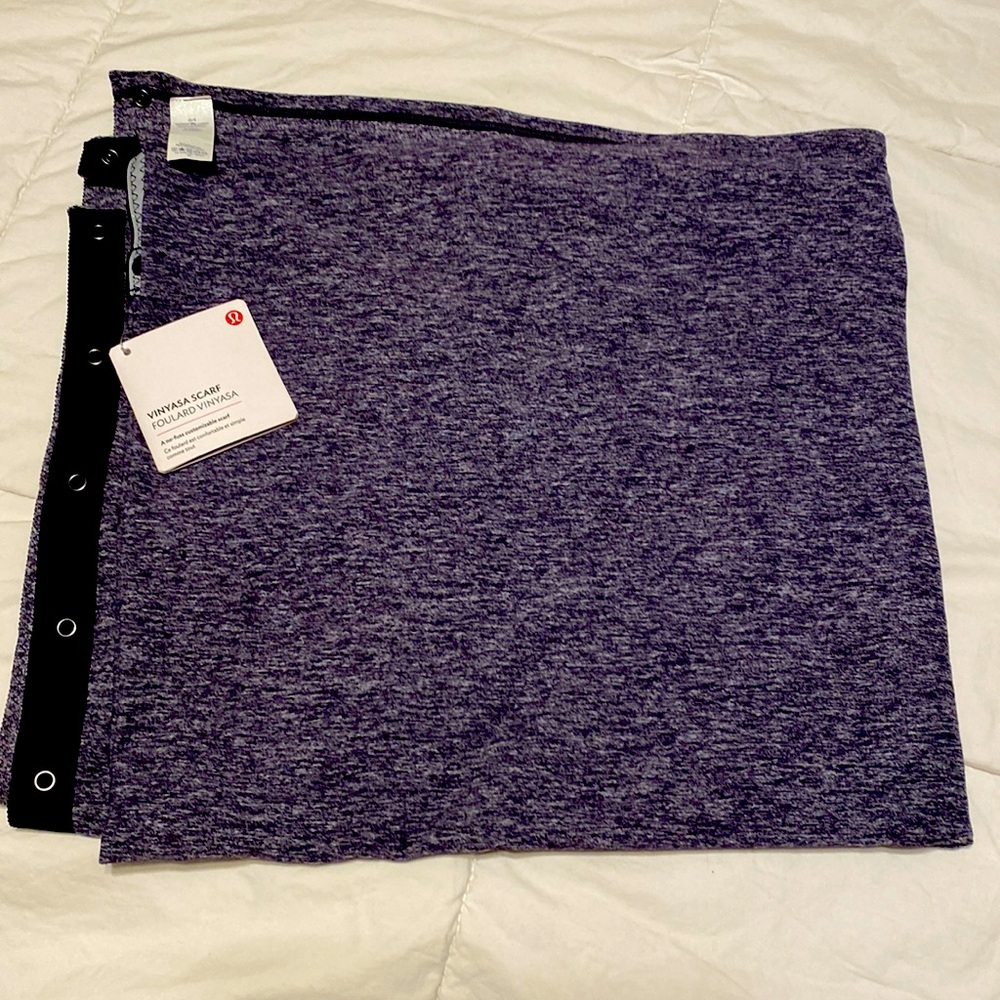 Lululemon purple vinyasa scarf.